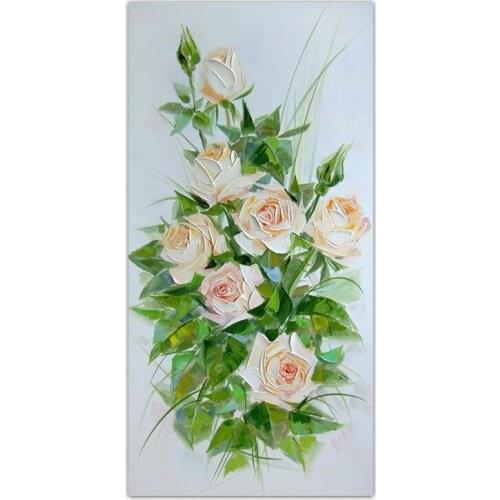 NEW 100% hand-painted canvas oil painting high quality Household adornment art flower pictures DM-15071815
