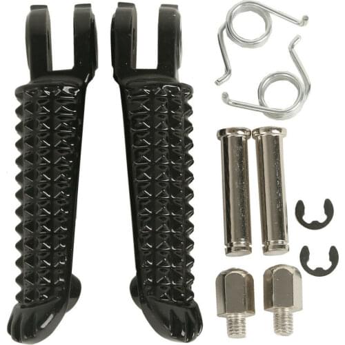 Motorcycle Front Rear Footrests Foot Pegs For Yamaha YZF R1 1998-2021 YZF R6 1999-2020 R6S 2003-2009