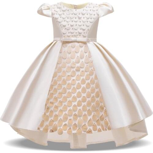 Sequins Mermaid Fish Dress Girl Clothes Kids Casual Dresses For Girls Children Ball Gown Evening Party Princess Dress Carnival