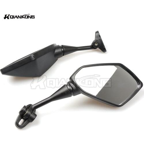 R QIANKONG Motorcycle Scooters Racer Rearview Side View Mirror For yamaha R1 R3 R6 FZ6 tmax530 kawasaki Z750R Z1000