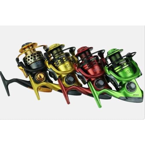 Weimostar Spinning Carp Fishing Reels 14 Ball Bearings Left/Right Metal Body Handle No-gap wood grip Fishing Wheel