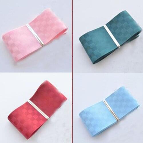 Pretty 3.8cm Width 4 ColorsCheck PATTERNS Grosgrain Ribbon Crochet Lace checks Striped little Flower DIY Sewing Decoration