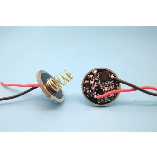 SST40 W XHP50.2 Drive Circuit Board 22mm 3V8A Temperature Control L6 Long-range Flashlight Upgrade