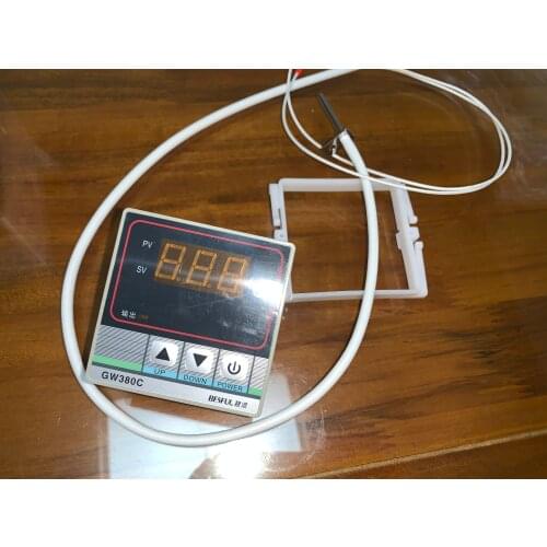 Intelligent high temperature thermostat 400 degrees temperature controller digital adjustable BESFUL GW380C