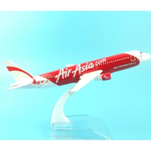 Air passenger plane model A320 Asian aviation aircraft A320 16cm Alloy simulation airplane model for kids toys Christmas gift