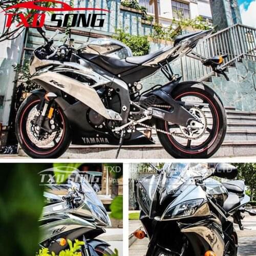 High quality Chrome mirror car sticker Strechable silver chrome mirror film for motorcycle car decal flexible chrome wrap film