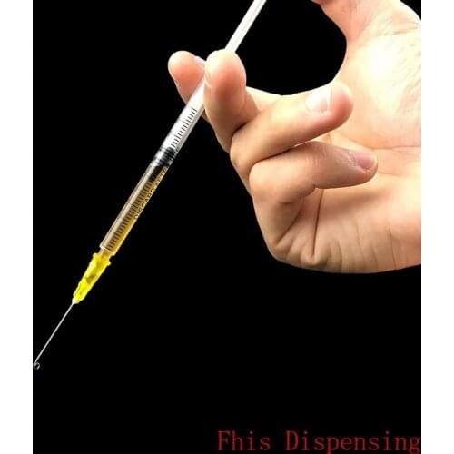 1ml Syringes Tip with 1Inch Blunt Tip Needles and Caps for Refilling, Measuring Pack of 50