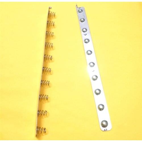 10 sections 18650 battery spring mobile power positive negative contact SPRING 5pair