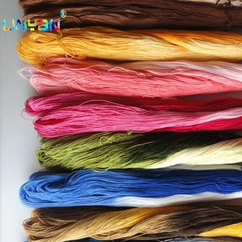 10PCS * 50g yarn for knitting lace wool yarn machine knit Cotton crochet threads for knitting cotton yarn embroidery thread t3