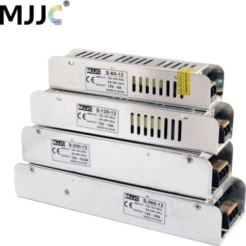 12V Power Supply 110V 220V AC to DC 12V 60W 5A 10A 15A 20A 25A 30A 12 Volt Driver Electronic Lighting Transformer For LED Strip