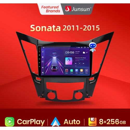 Junsun 2G+32G Android 10.0 For Hyundai Sonata 2011-2015 Car Radio Multimedia Video Player Navigation GPS 2 din dvd No CD Slot