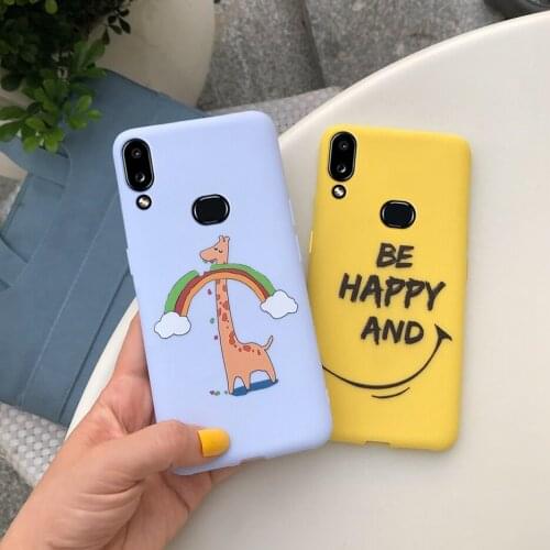 For Samsung A10s Case SM-A107F Cover Soft Silicone Back Cover Phone Case on For Samsung Galaxy A10 S A10S A107F 2019 Cover Coque