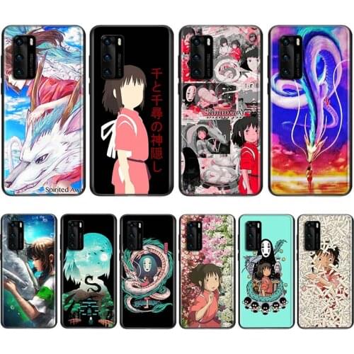 Anime Spirited Away For Huawei Nova 5i P Smart 2021 2020 Z S Plus Mate 40 RS 30 20 10 Pro Lite 2019 2018 Phone Case