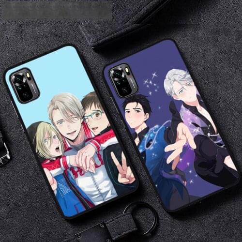 Anime Yuri On Ice Yuri Phone Case For Xiaomi redmi mi note 9 9a 8 8a 10 9 9s 8 8t 7 9t 10 pro max cover shell funda