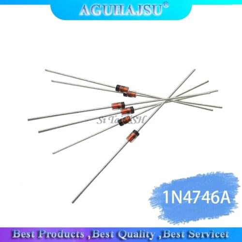 100PCS 1W 18V 1N4746A 1N4746 DO-41 diode