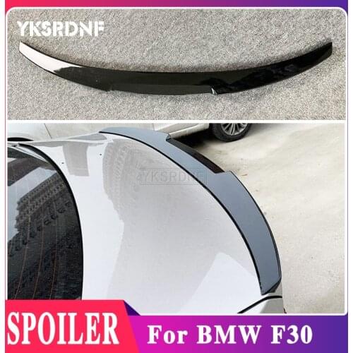 For BMW F30 NEW 3Series 2012 2013 2014 2015 2016 2017 2018 Car Styling ABS Primer Rear Spoiler Tail Trunk Boot Wing Decoration