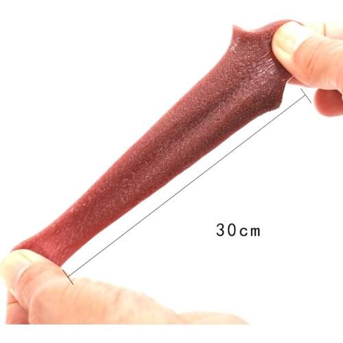 Prank Toys Cosplay Accessories Realistic Fake Tongue Joke Prank Magic Tricks Halloween Horrific Prop B99