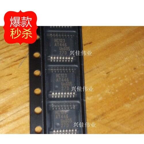10PCS New original authentic 74HC123 74HC123PW TSSOP16 logic chips
