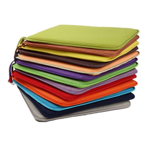 Hot 7 Colors 40x40cm Cotton Blend Cushions Dining Garden Home Kitchen Office Chair Seat Pads Cushion