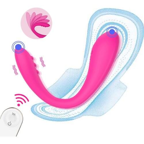 Sex Toys Wireless Remote Control Panties Vibrator U-Shaped Adult Toys For Couples Vagina Clitoris Stimulator Female Masturbator