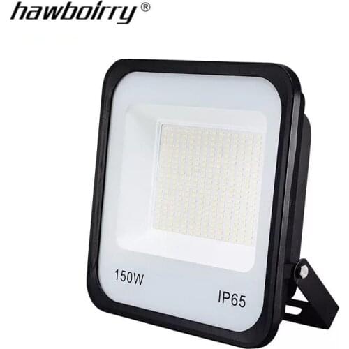 Ultra-thin AC 110- 220V LED 50W 100W 150W 200W Floodlight Spotlight Spotlight Outdoor Wall Mount Wall Lamp Garden Factory Garage