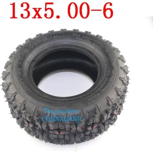 13x5.00-6 inch Tubeless Tyre Tire butterfly flower tires For Off-Road Tire mini Buggy Mower ATV Scooter