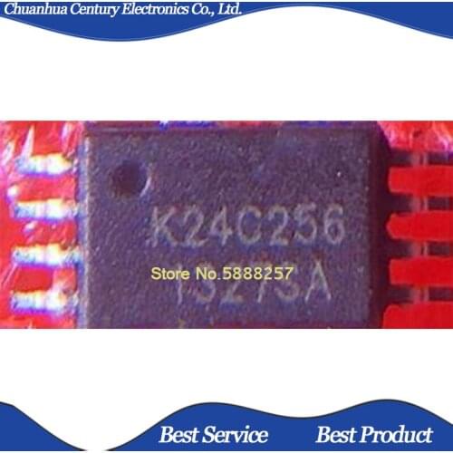 20 Pcs/Lot K24C256-TIRGA K24C256 TSSOP8 New and Original In Stock