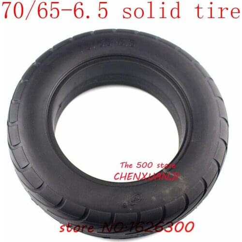 70/65-6.5 Solid Tyres for Xiaomi Mini Pro Balance Scooter Tire 10inch 10x3.00-6.5 Explosion-proof Tubeless Solid Tire