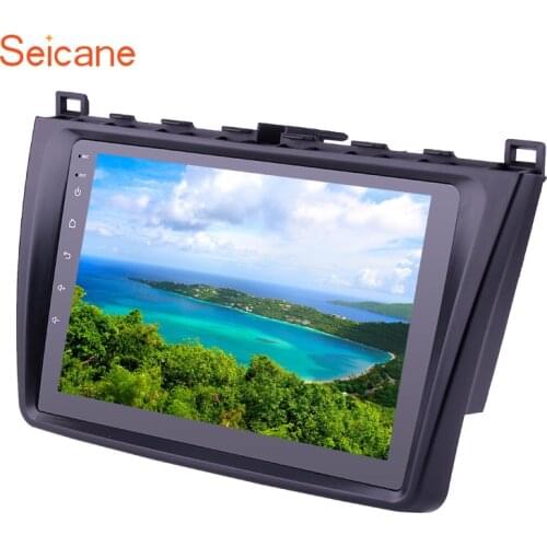 Seicane Android 10.0 2DIN 9 Inch Car Radio With Bluetooth GPS Navigation FM WIFI For 2008 2009 2010 2011-2015 Mazda 6 Rui wing