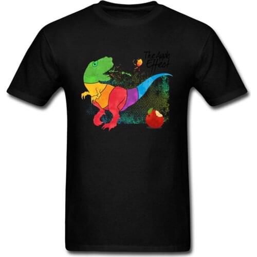 The Apple Effect Brand Short Sleeve Printed On Top T-shirts 100% Cotton O Neck Men Tops Shirts Design Sweatshirts Summer