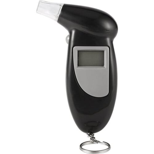 Backlight Digital Alcohol Tester Digital Alcohol Breath Tester Breathalyzer Analyzer LCD Detector Backlight Light