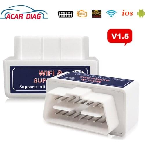 Diagnostic Tool OBD2 Scanner professional ELM327 V1.5 Auto Engineer Code Read Elm 327 Interface Supports All Obd-II Protocols