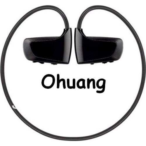 Quality Real Capacity 4 GB W262 Sweat Resistant Wireless Earphones Neckband Sports MP3 Music Player