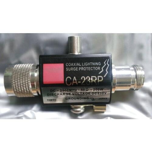 Coaxial RF arrester CA-23RS/CA-23RP 200W DC230V Lightning Surge Protector Arrester (N) Connector Free Shipping