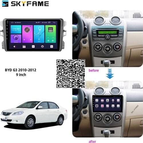 For BYD G3 2010-2012 Car Radio Stereo Android Multimedia System GPS Navigation DVD Player