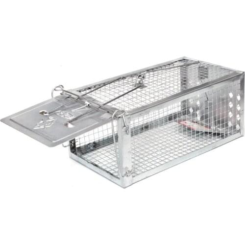 Mice mousetrap Hunt Rat Cage nab Metal Tin Mouse Basket Home