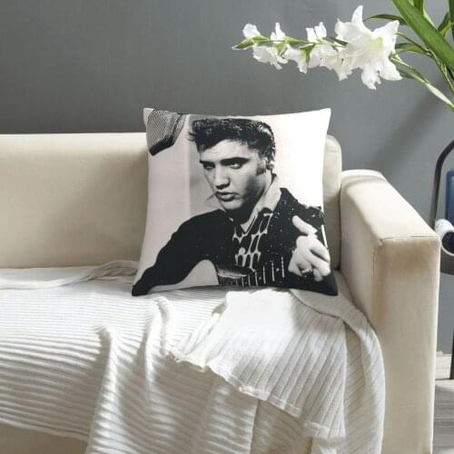 Elvis Presley pillowcase printed cushion cover sofa waist pillow pillow cover