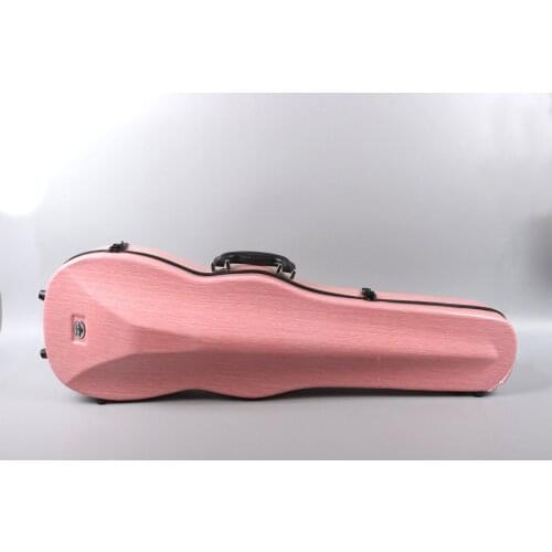 New violin case 4/4 composite material strong violin box bag Pink #SX10