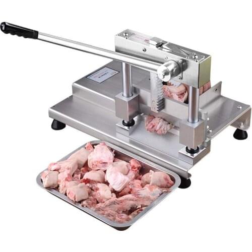 Manual Slicing Machine Stainless Steel Commercial Bone Pigs Foot Trotters Cutting Machine High Quality Commercial Slicer