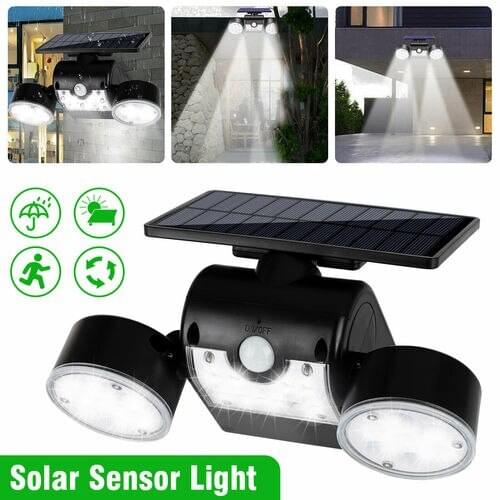 Solar Light Outdoor Solar Lamp PIR Motion Sensor Wall Light Waterproof Solar Powered Sunlight for Garden Decoration