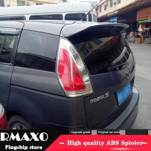 For Mazda 5 Spoiler 2005-2010 Mazda5 yck Spoiler ABS plastic Material Car Rear Wing Color Rear Spoiler