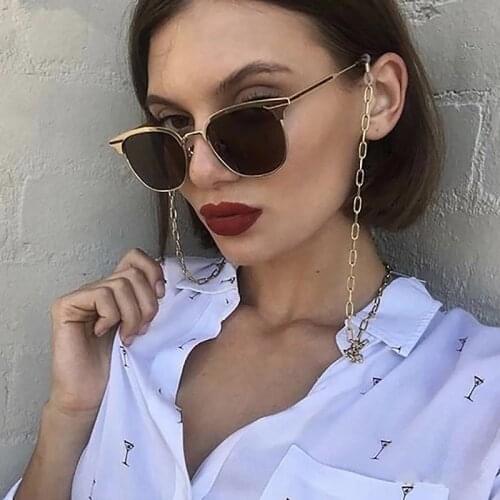 UDDEIN Glasses Chain for Women Luxury Gold metal Chain For Glasses Punk Glasses Strap Sunglasses Cords Eyewear Accessories