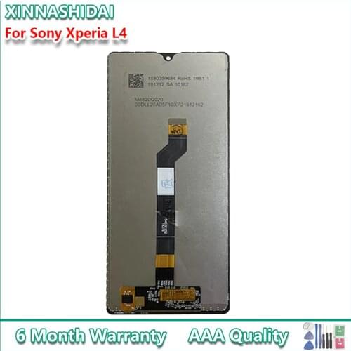6.2" LCD Display For Sony Xperia L4 LCD Display Touch Screen Digitizer Assembly Replacement