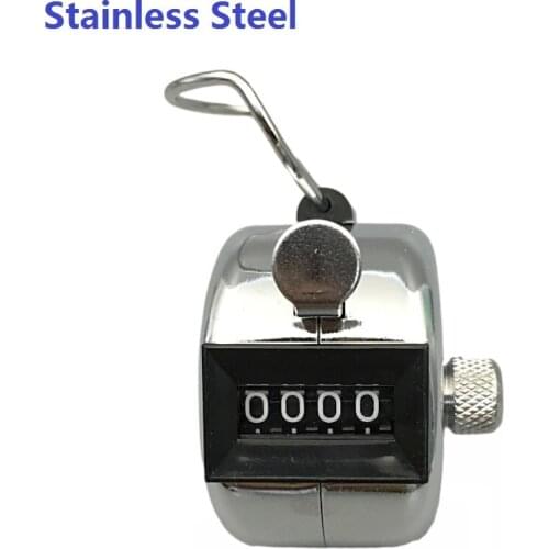 HIGH QUALITY TH-8031 Stainless Steel 4digits mechanical manual handheld tally counter chanting counter Desktop counter