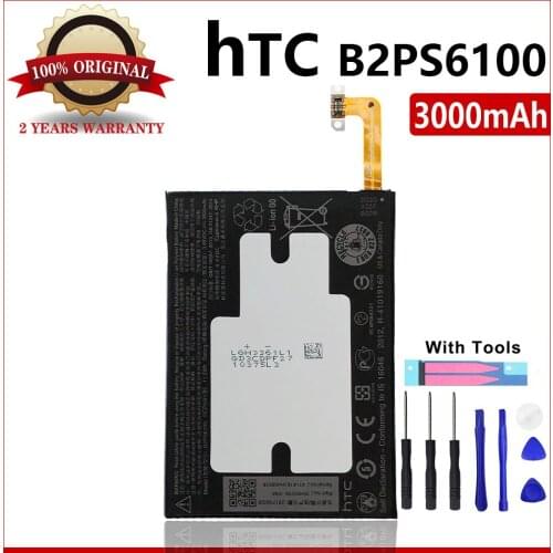 100% Original 3000mAh B2PS6100 Phone Battery For HTC One M10 10/10 Lifestyle M10H High quality Battery With Tools+Tracking Code