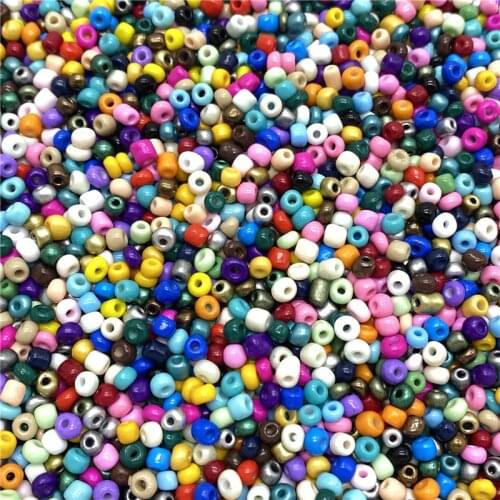 200-1000Pcs 2/3/4mm Charm Czech Glass Seed Beads DIY Bracelet Necklace Beads For Jewelry Making DIY Earring Necklace #40