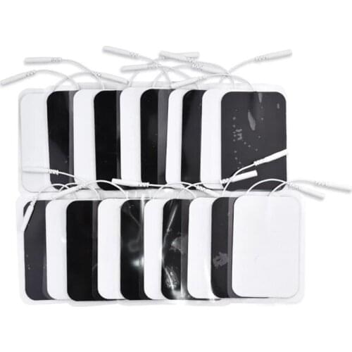 5*9cm EMS Reusable Electrode Pads Nerve Muscle Stimulator Silicone Gel Tens Electrodes Digital Acupuncture Physiotherapy Pads