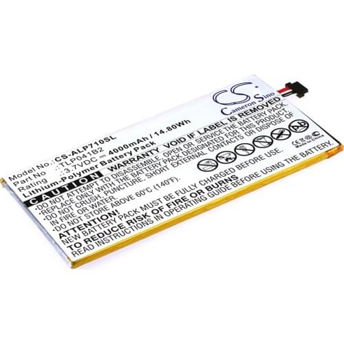 Cameron sino battery for Alcatel E710, OneTouch EVO 7 HD，TLP041B2
