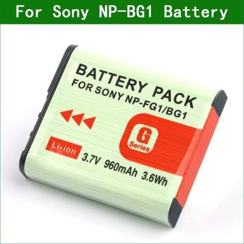 LANFULANG NP-BG1 NP BG1 FG1 NPBG1 Digital Camera Battery for Sony DSC W30 W35 W40 W300 WX1 WX10 N1 N2 T20 T25 T100