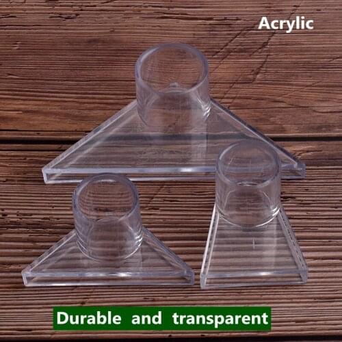 2-20Pcs 20-25mm Acrylic Pipe Connector Transparent Plexiglass Fish tank Oxygen Increasing Tube Aquarium Duck Beak Supplies